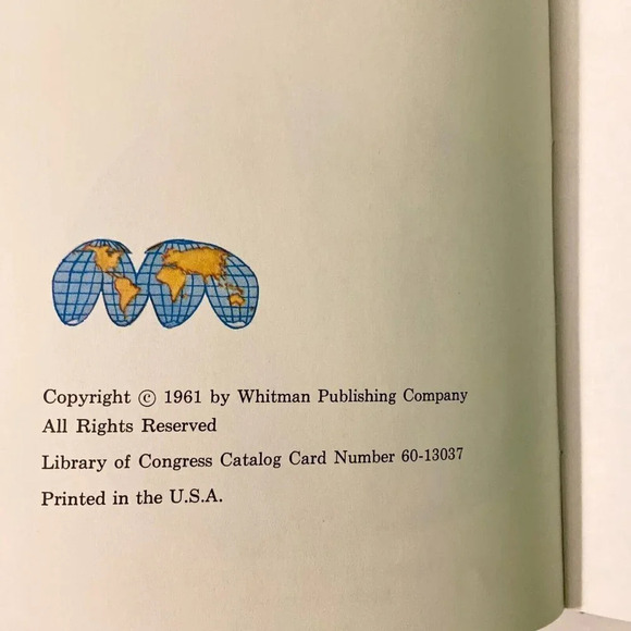 Vintage 1961 Whitman Learn About Books Rivers What  They Do and Our Earth - Picture 15 of 16